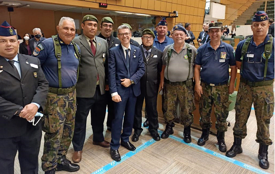 Com Amintas de Araújo Xavier